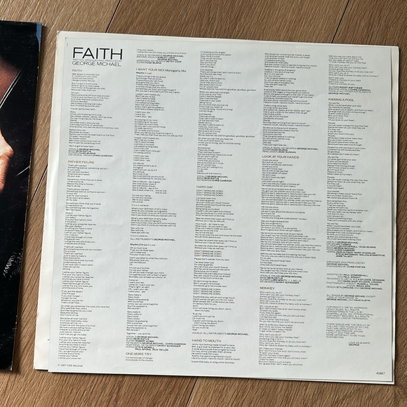 Vinyl Faith by George Michael - Picture 3 of 8